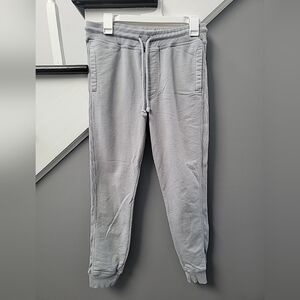 Free Planet S Organic Cotton Blend Grey Elastic Waist Taper Jogger Sweats Pants